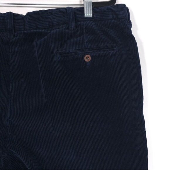 POLO RALPH LAUREN Men’s PRESTON PANT Cotton Corduroy‎ Navy VINTAGE Size 40/30 - Picture 10 of 11